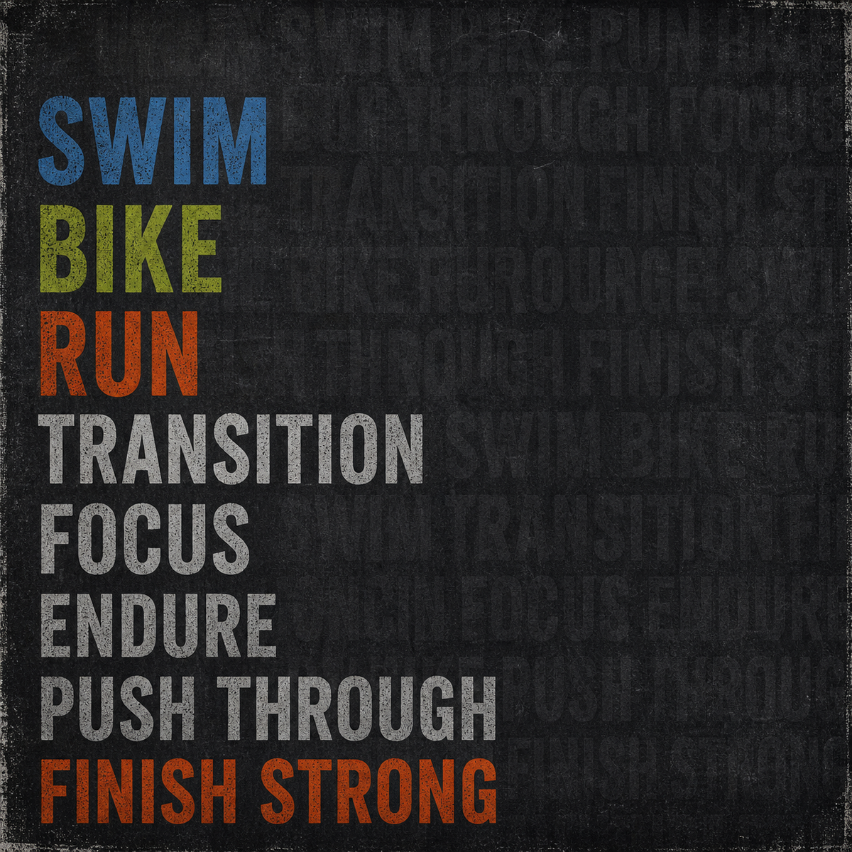Chasing the Finish Line - A Triathlon Paper Collection