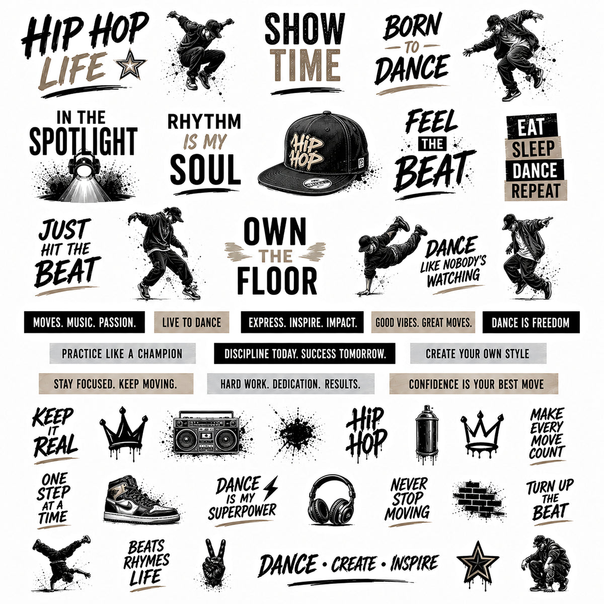 Rhythm & Power Ephemera Pack 2