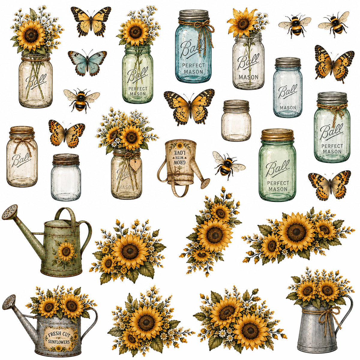 Sunflower Fields Ephemera 3
