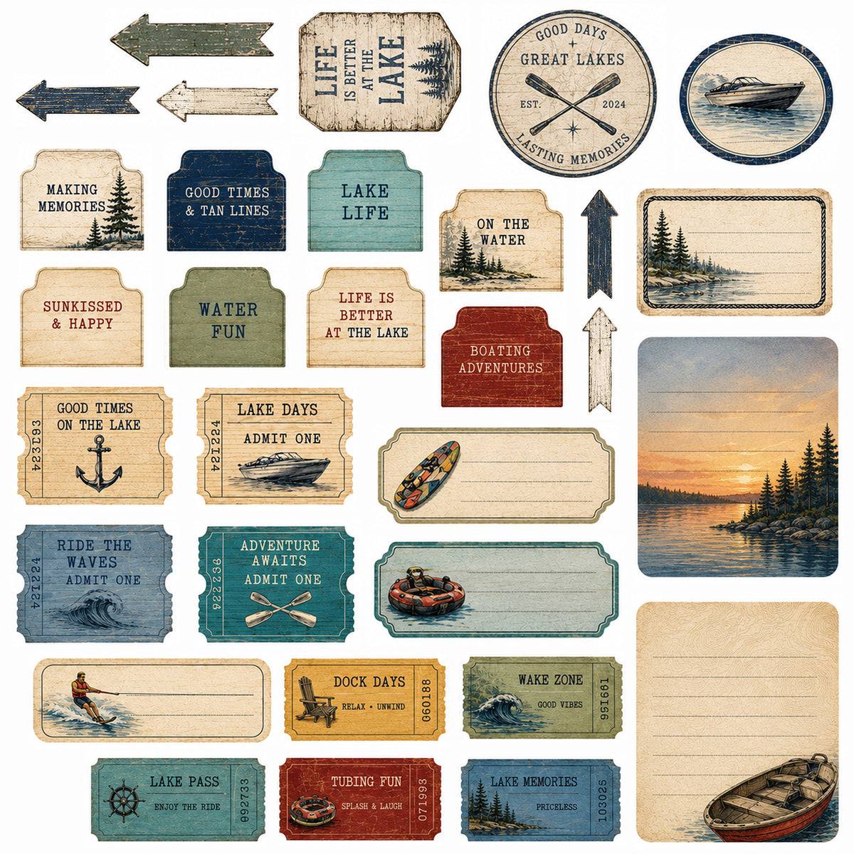 Life on the Lake Ephemera 3