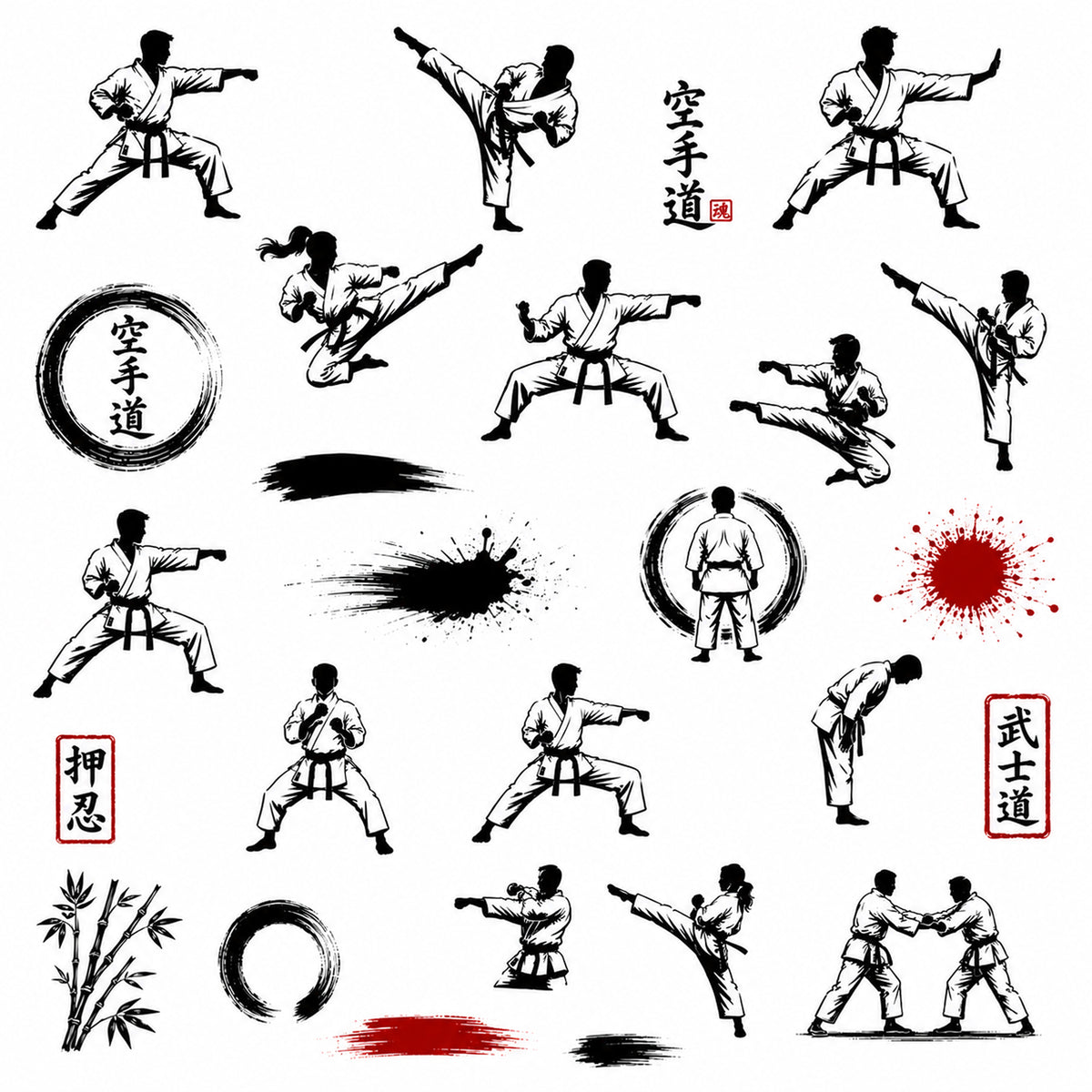 Fierce & Focused Ephemera - Martial Arts 3