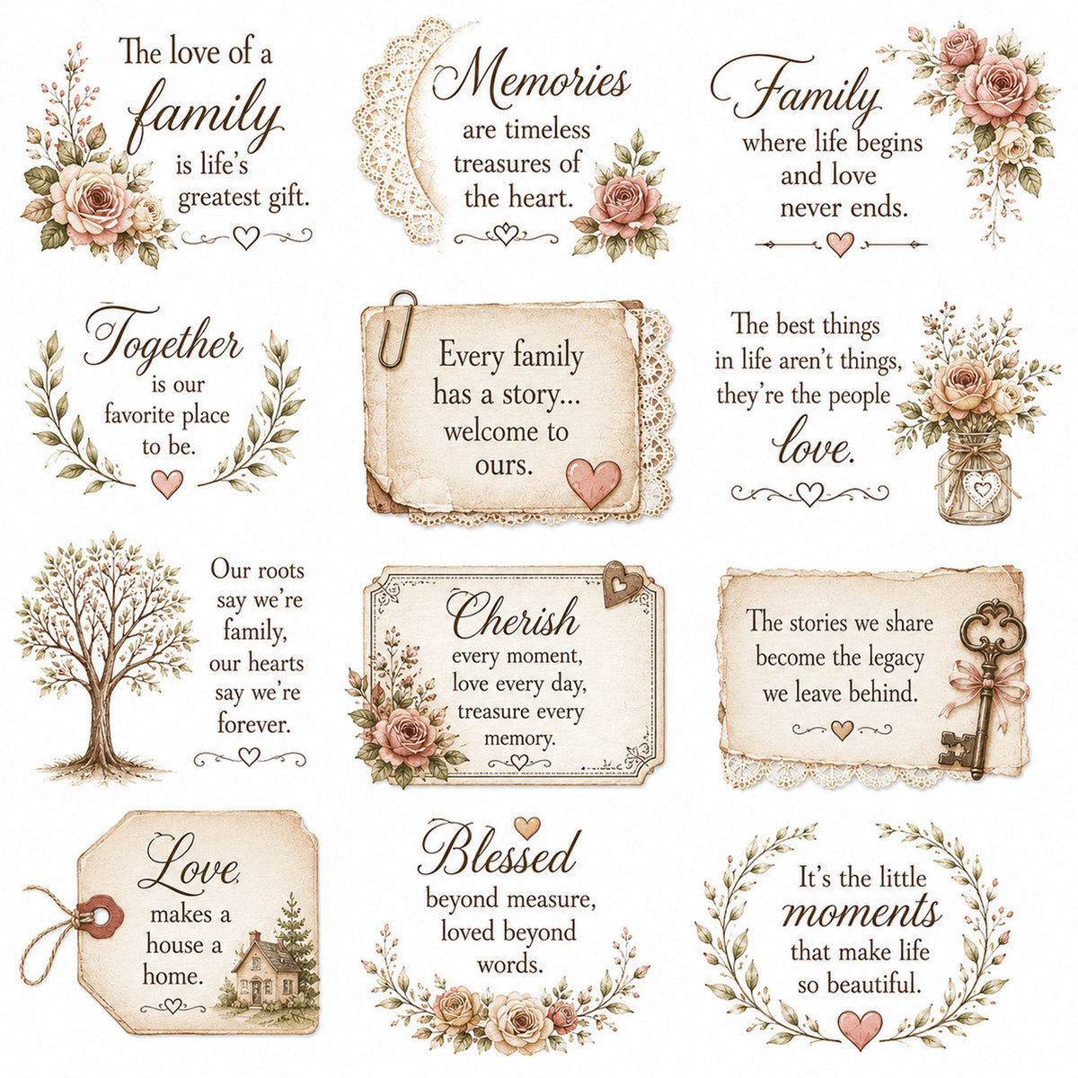 Rooted in Time Ephemera Pack 7