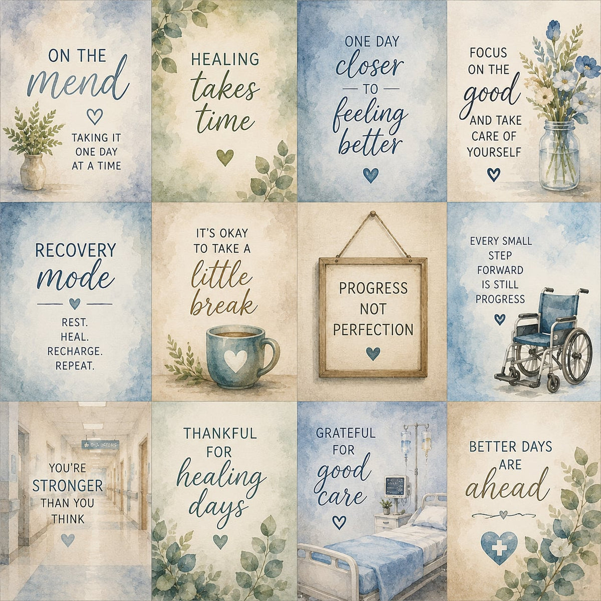 On The Mend - 3x4 Elements