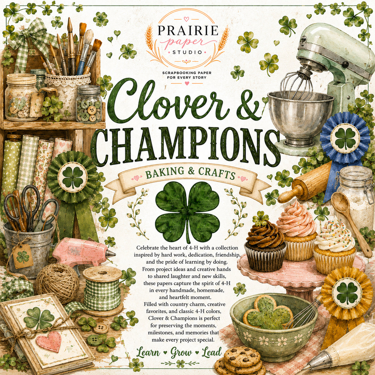 Clover & Champions - Baking & Crafts - A 4H Inspired Collection