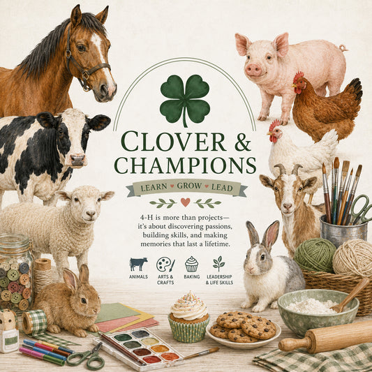 Clover & Champions - Primary - A 4H Inspired Collection