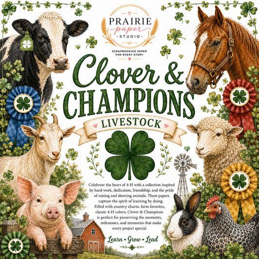 Clover & Champions - Livestock - A 4H Inspired Collection (Copy)