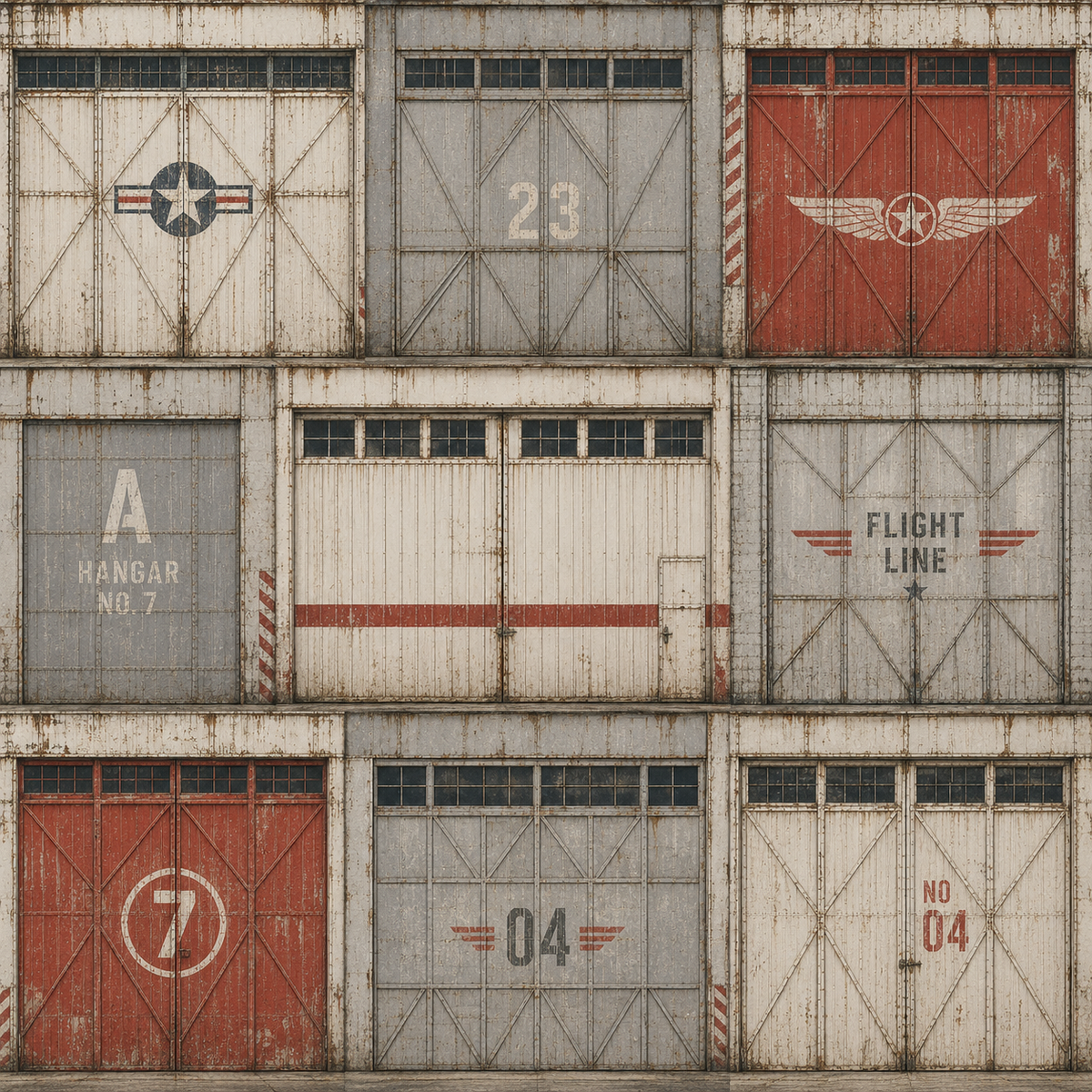 Air Show Collection Extra Paper Pack - 10 Coordinating Papers