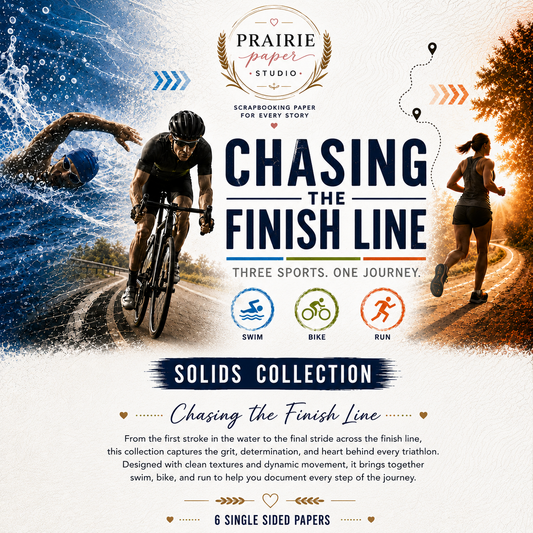 Chasing the Finish Line - A Triathlon Solids Paper Collection