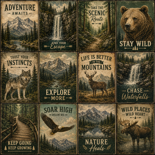Whispers of the Falls 3x4 Cards
