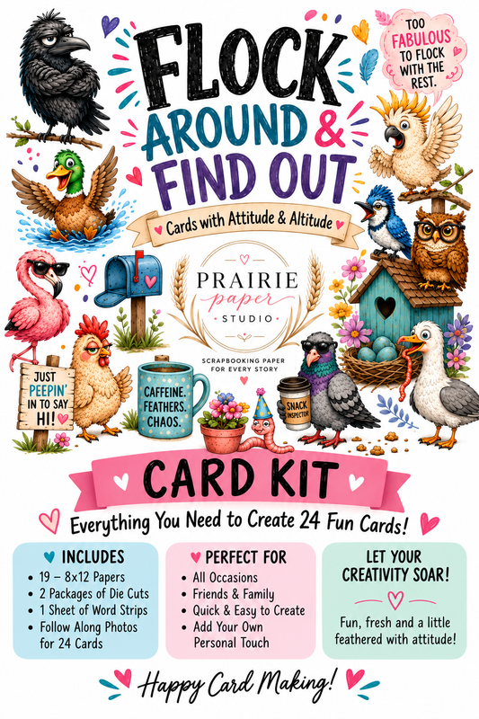 Flock Around & Find Out Card Kit
