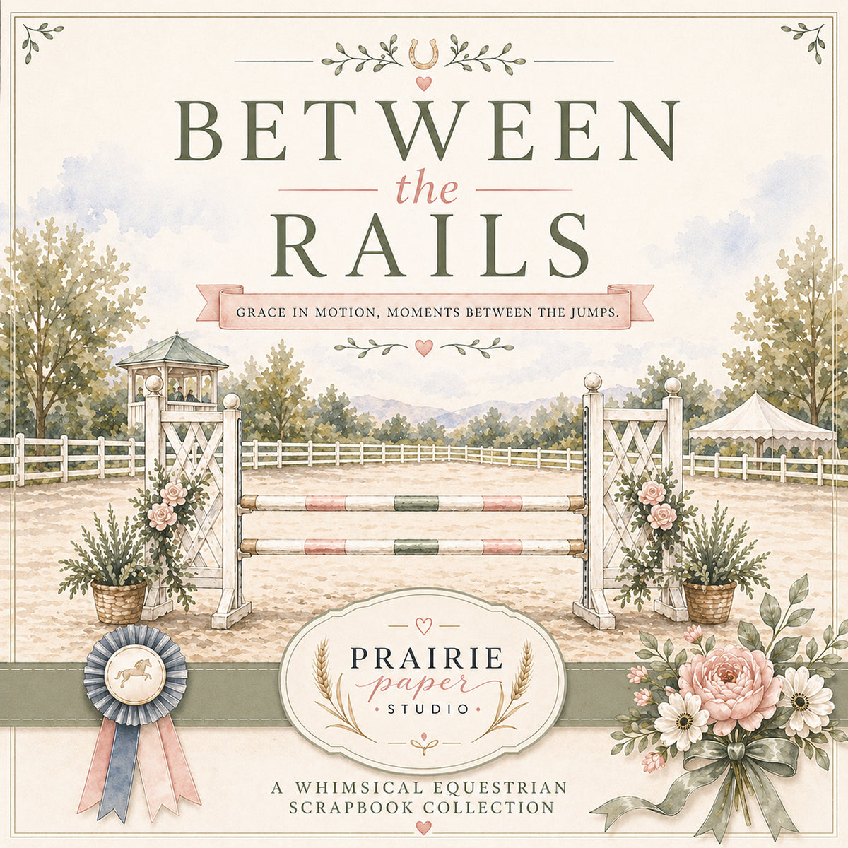 Between the Rails 12 Singles Sided Paper Collection