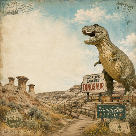 BIG Things, Small Towns - Drumheller (Single Sheet 1)