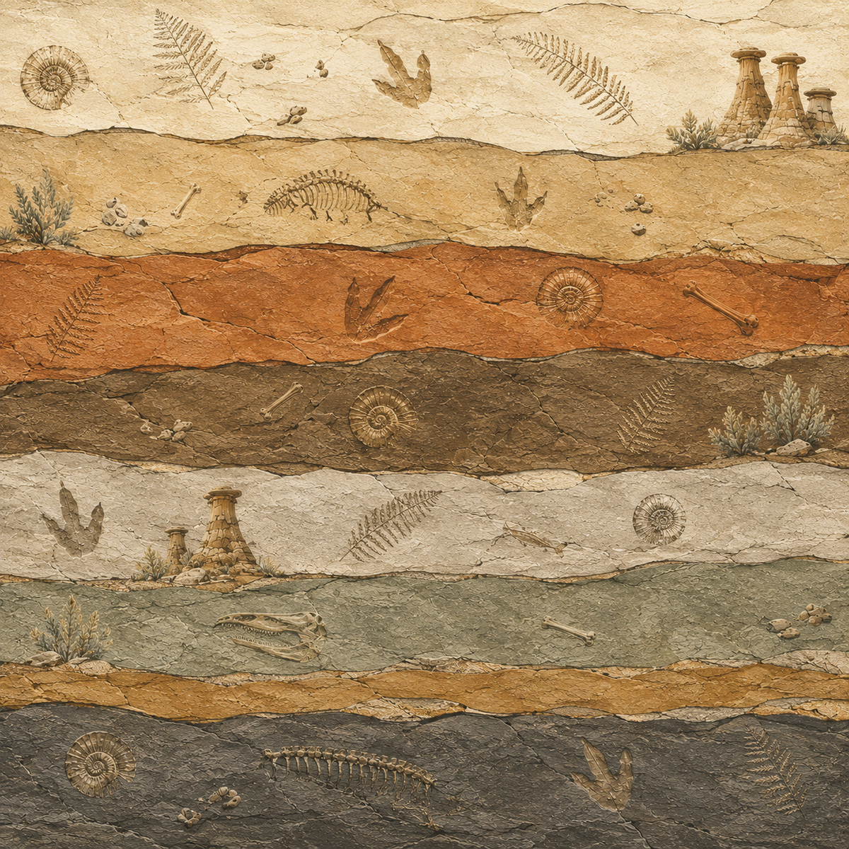 BIG Things, Small Towns - Drumheller Collection (6 single sided papers and Ephemera 1)