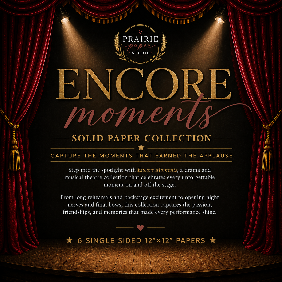 Encore Moments - A Drama Collection - Solids Paper