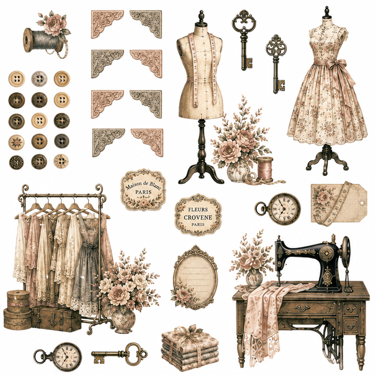 Rooted in Time Ephemera Pack 1