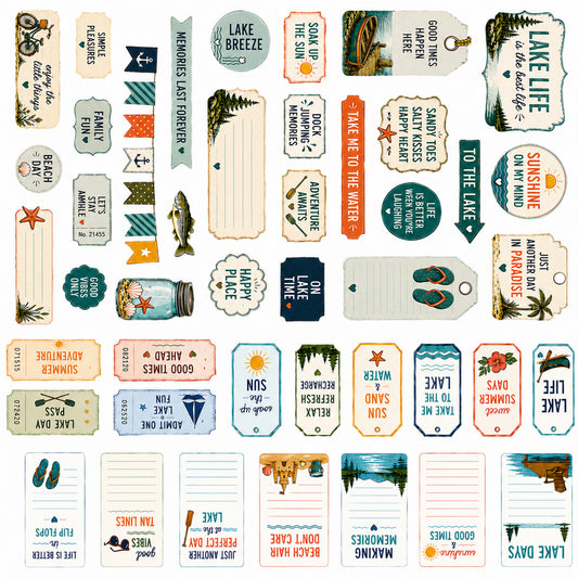 Seashell Days - Ephemera Pack 1