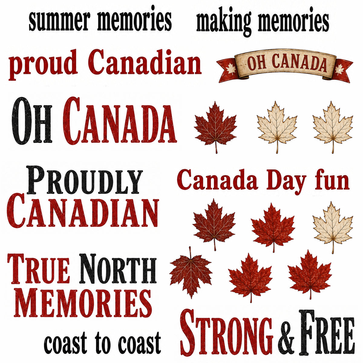 True North - A Canadian Collection - Ephemera 1