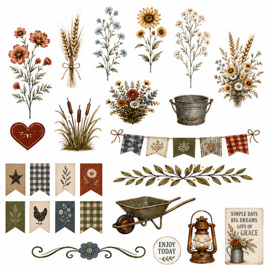 Country Mile Memories - Ephemera Pack 2