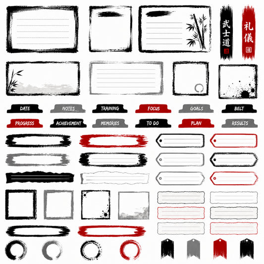 Fierce & Focused Ephemera - Martial Arts 2