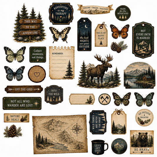 Campfire Memories  - Ephemera Pack 2