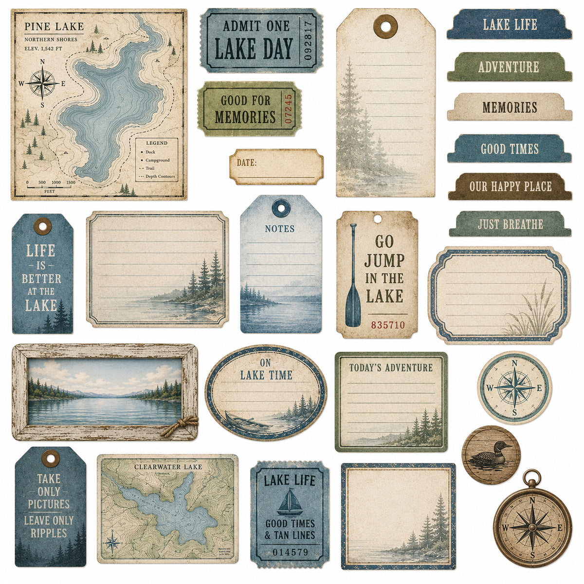 Lake Wander Ephemera 2