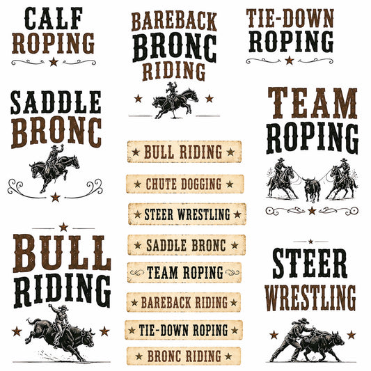 8 Seconds Strong - Ephemera Pack 5