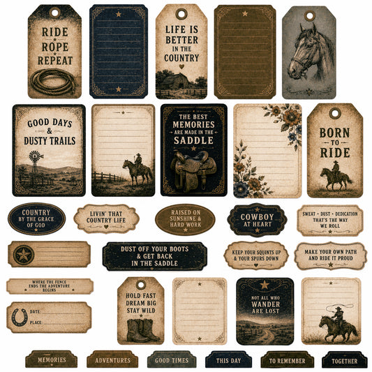 Iron Spurs Ephemera Pack 5