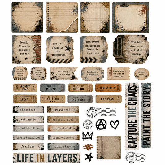 Concrete Canvas - Ephemera Pack 5