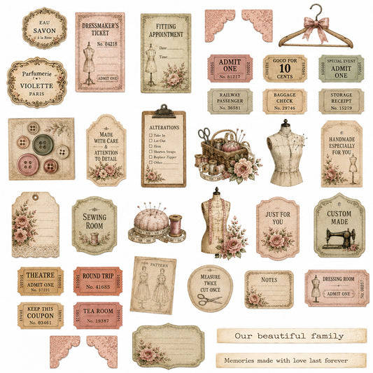 Rooted in Time Ephemera Pack 5