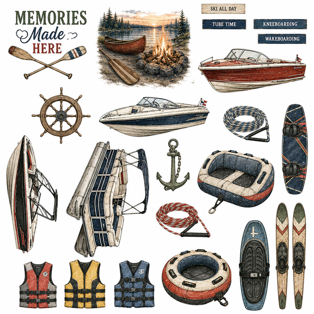 Life on the Lake Ephemera 5