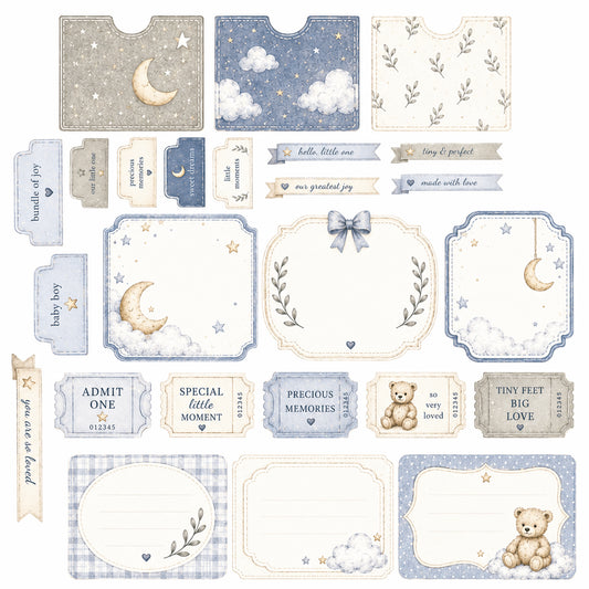 Moonbeams & Little Dreams Ephemera Pack 5