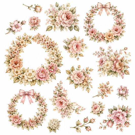 Lullabies & Lace Ephemera Pack 6