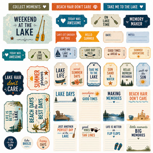 Seashell Days - Ephemera Pack 7