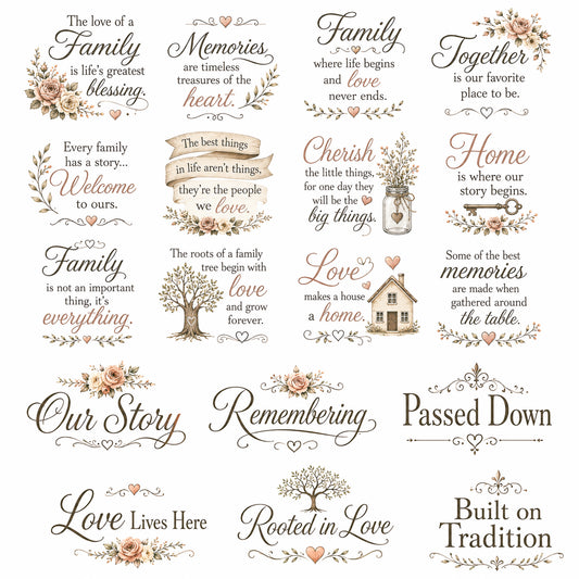 Rooted in Time Ephemera Pack 8
