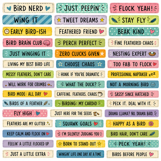 Flock Around & Find Out Card Kit