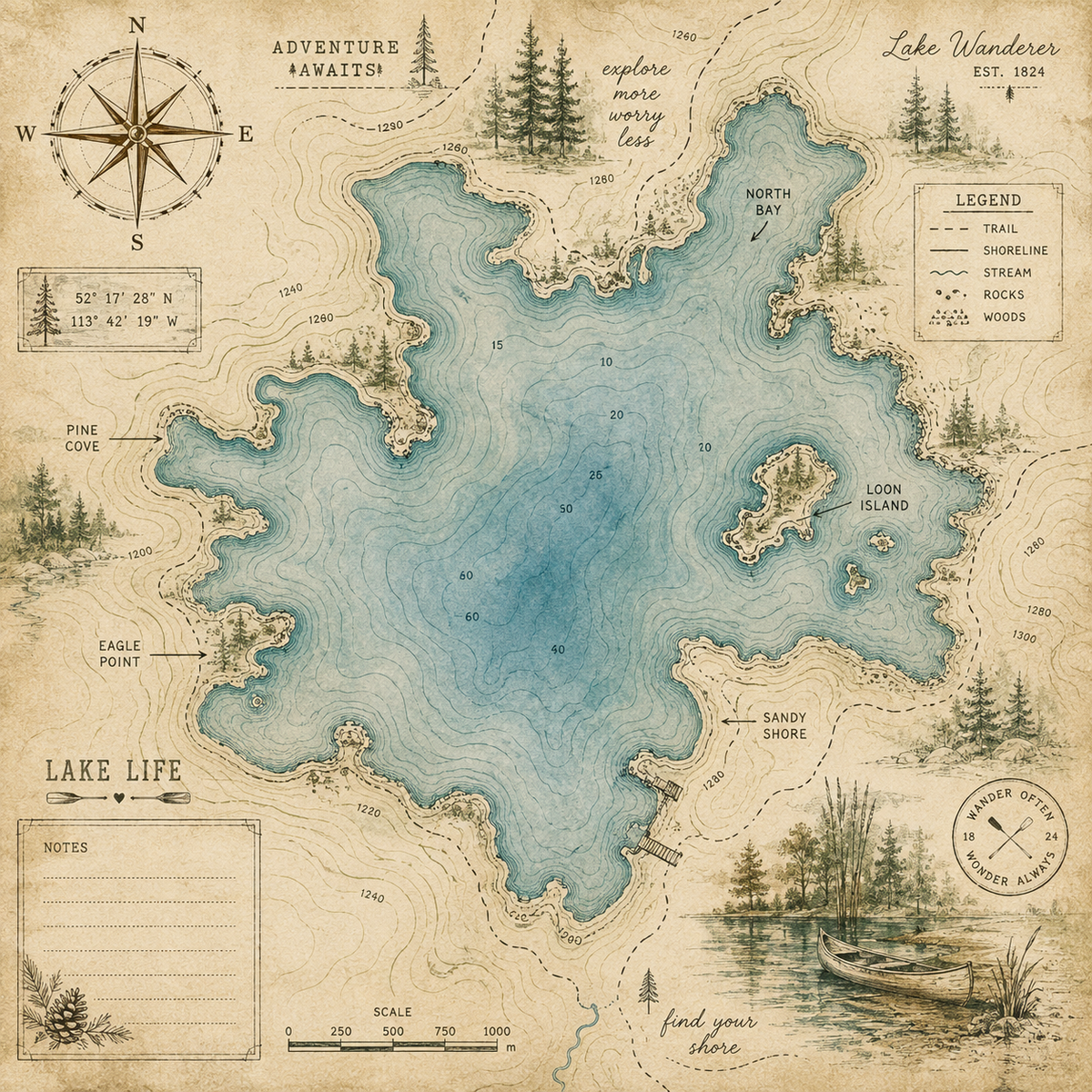 Lake Wander Collection