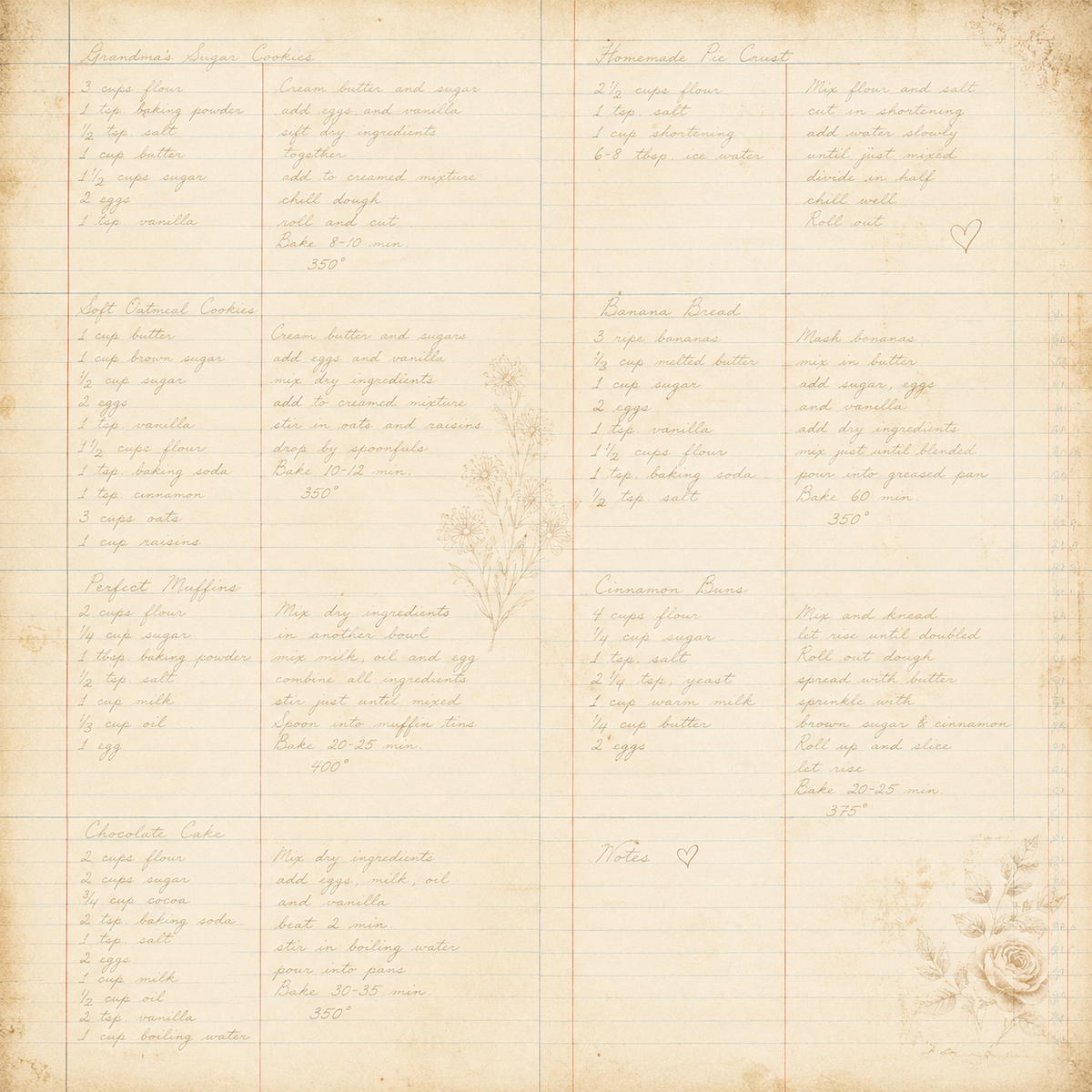 Measured with Love — Collection