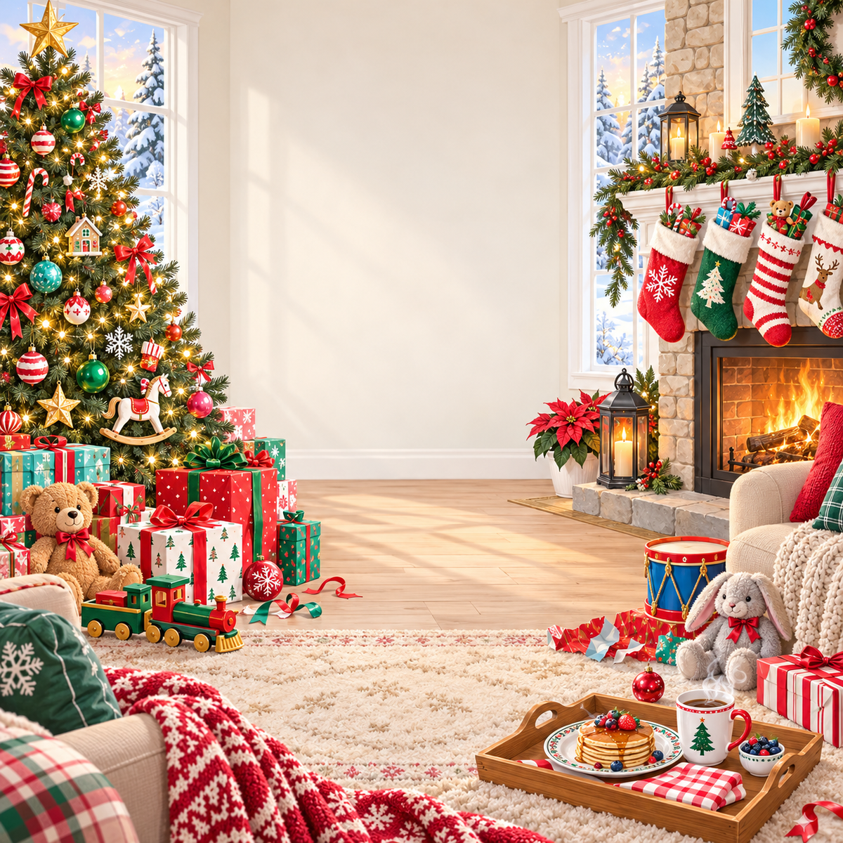 Merry Morning – 12×12 Scrapbook Paper Collection