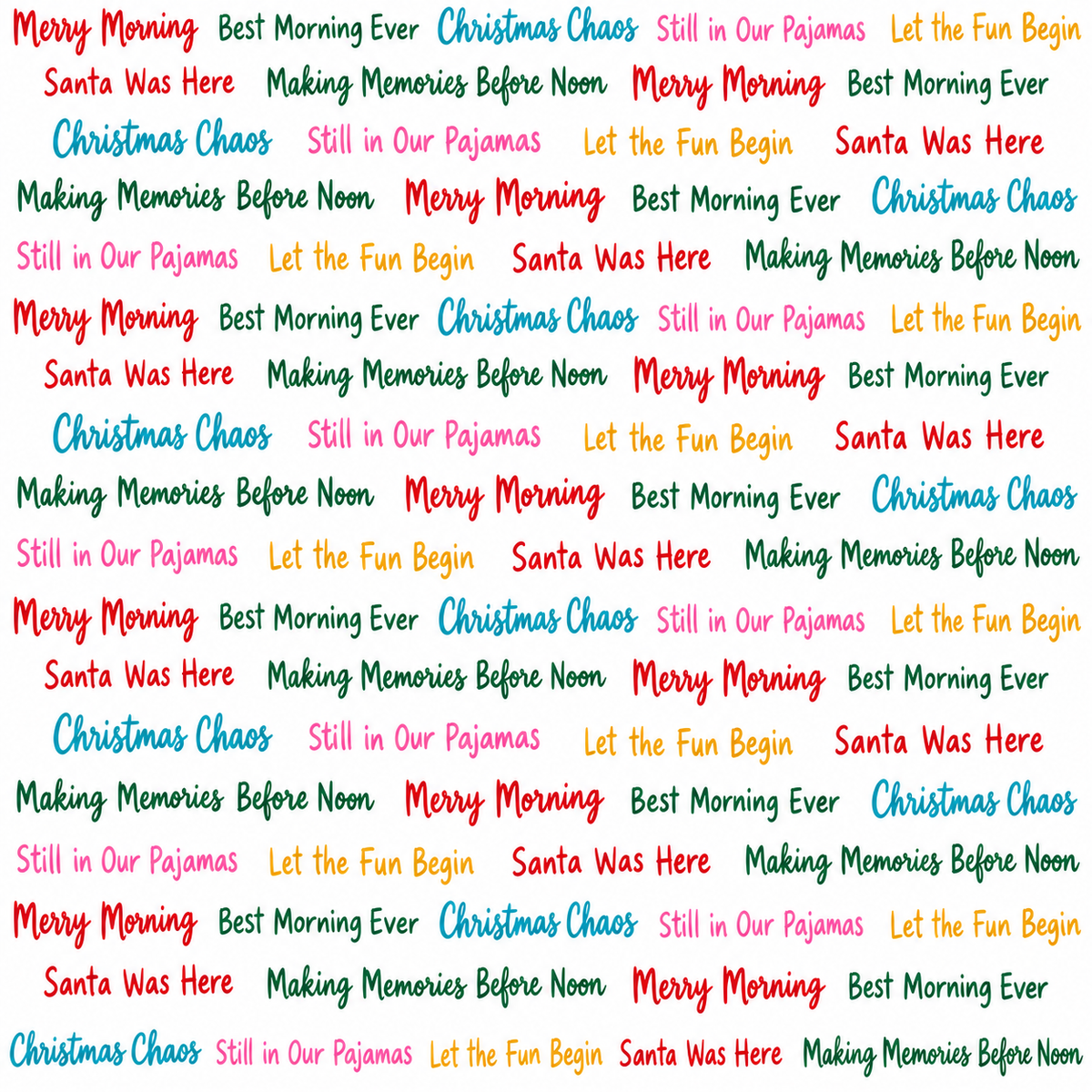 Merry Morning – 12×12 Scrapbook Paper Collection