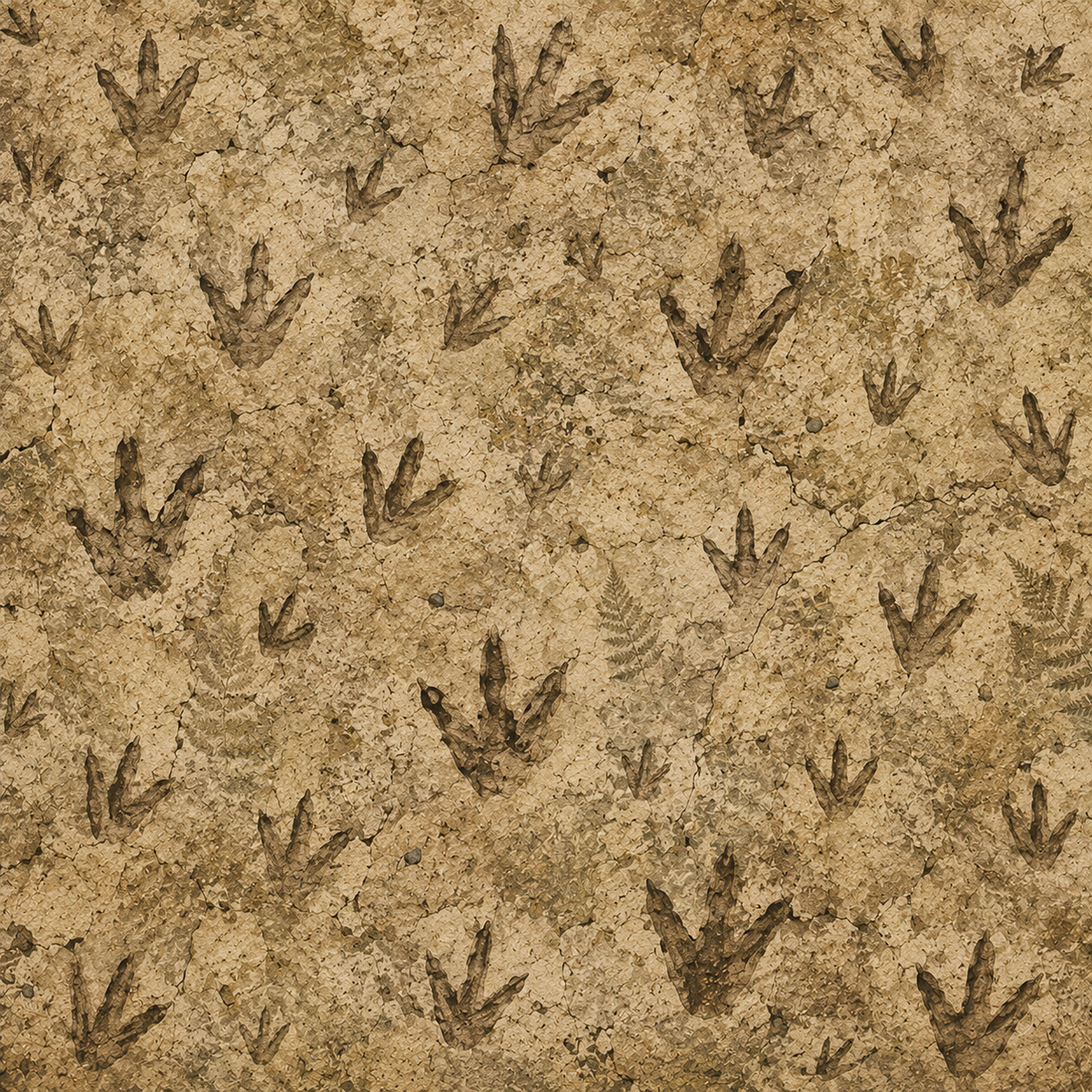 Prehistoric Trails – 12 Single-Sided 12x12 Papers