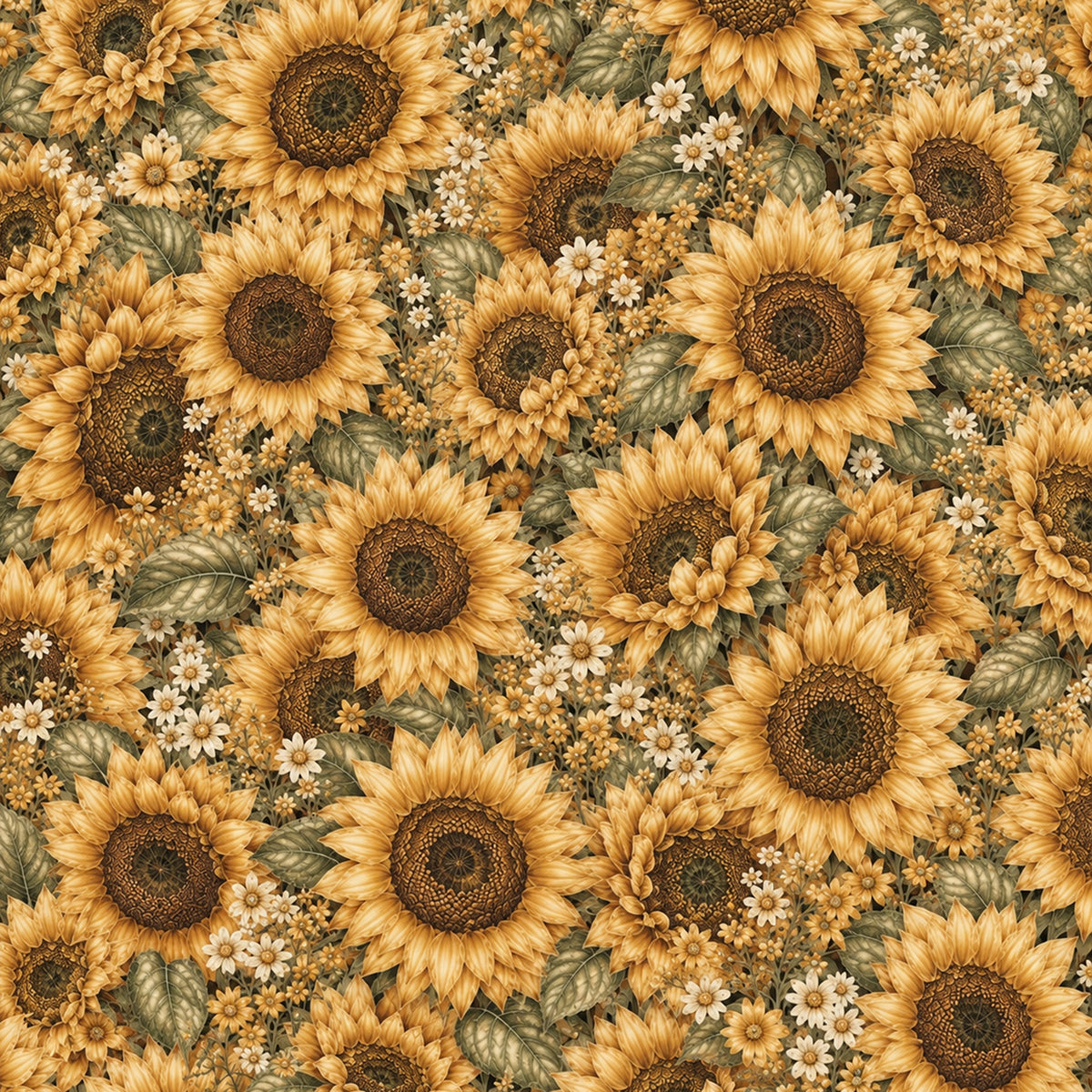 Sunflower Fields 12x12 Collection