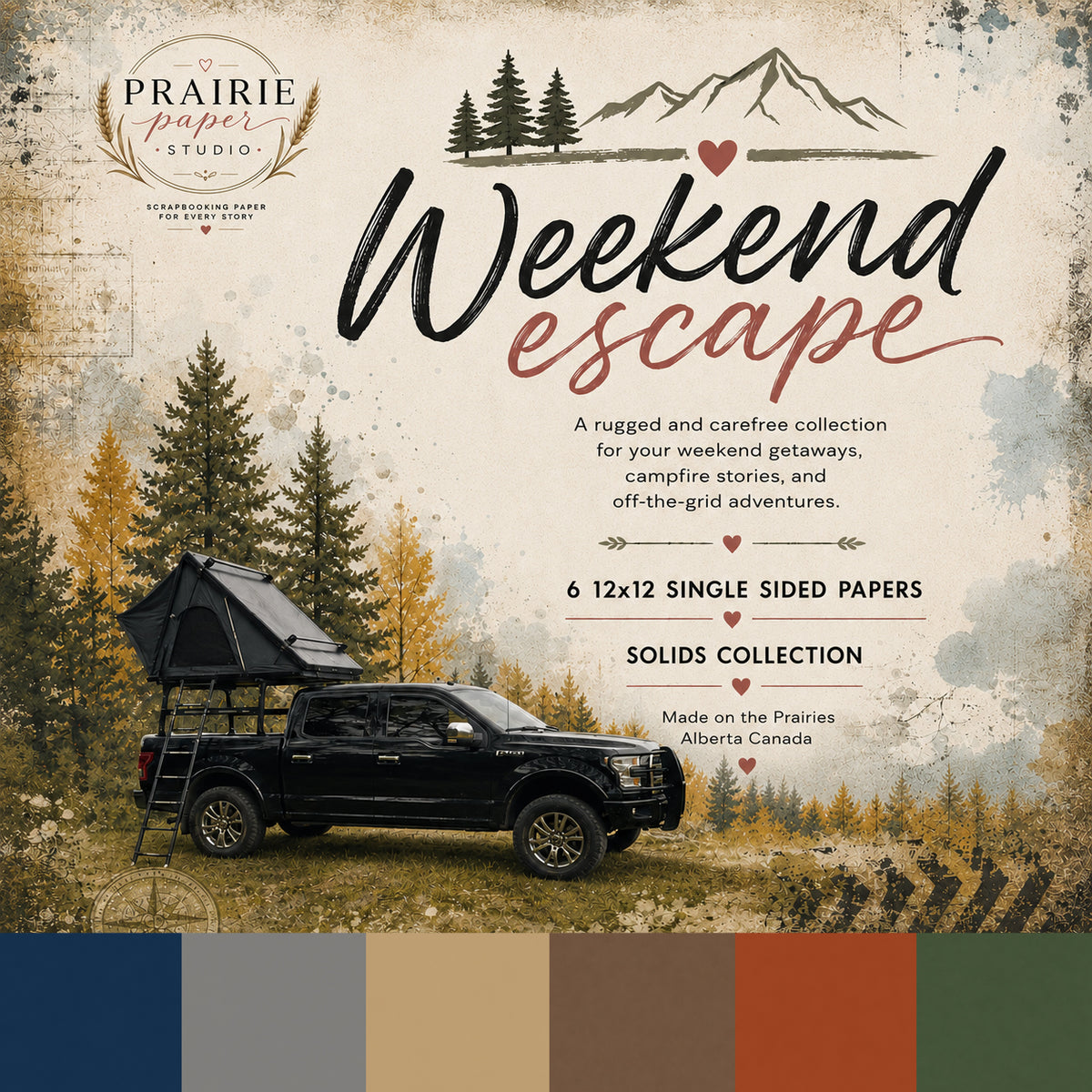Weekend Escape – Solids Collection Pack