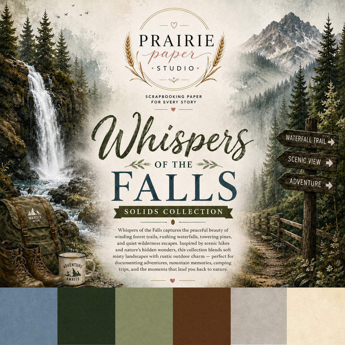 Whispers of the Falls Solids Collection